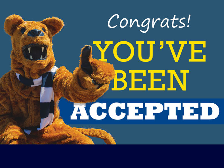 Congrats! You've been accepted.