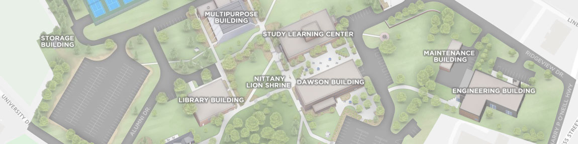 Penn State Scranton campus map