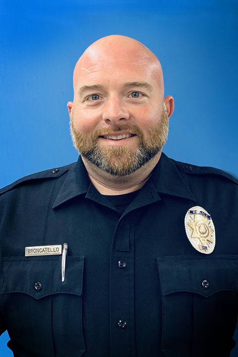 smiling Officer Matthew Broncatello