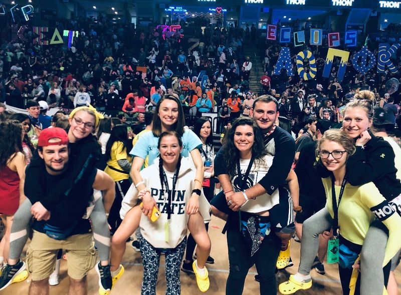 Scranton THON dancers get a lift at end of THON