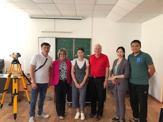 Peslak and colleagues in Kazakhstan