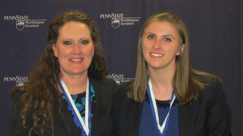 Regional undergraduate research fair second place winners