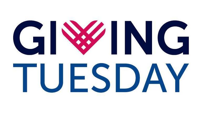 logo for giving tuesday with the words giving tuesday