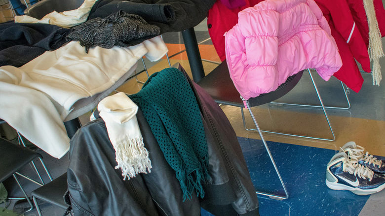 Clothing collected by the HDFS Community Club