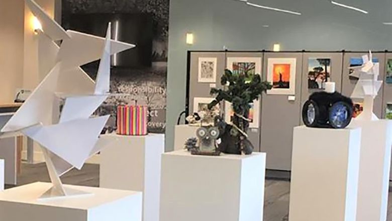 Sherbine art exhibit