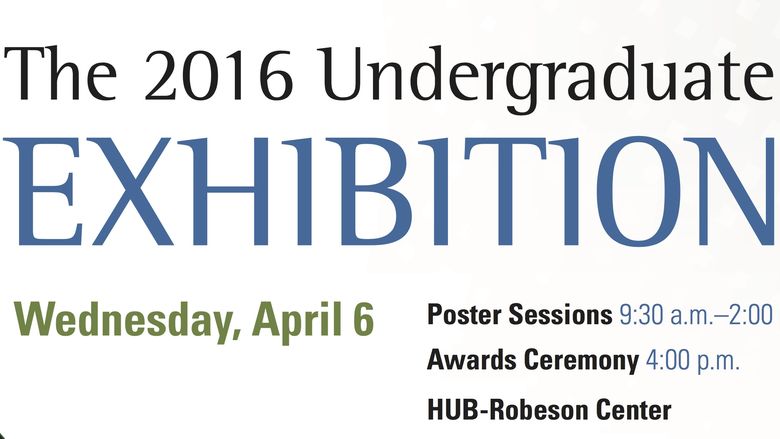 The 2016 Undergraduate Exhibition
