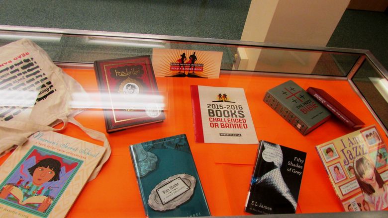A showcase of some banned books