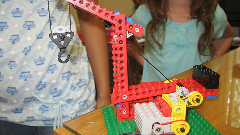 a project built from legos