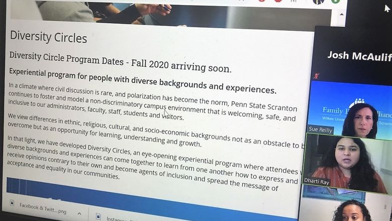 WEbinar Zoom session screenshot
