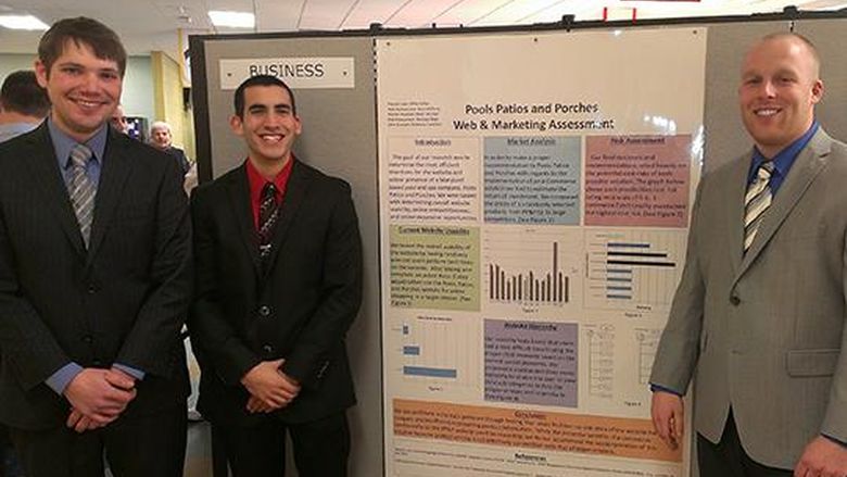 Research poster presentation