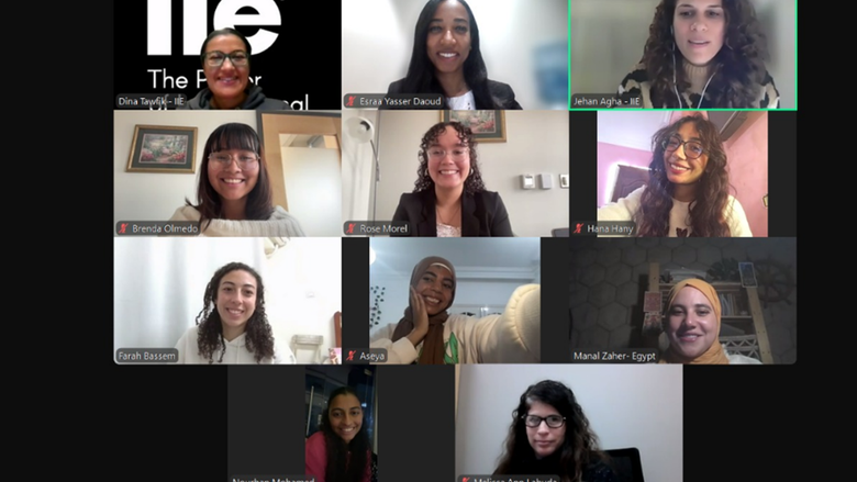 A large Zoom meeting with 11 participants