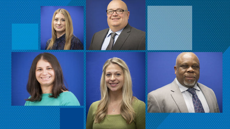 headshots of newly hired employees