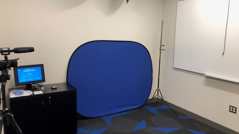 Equipment in One Button Studio