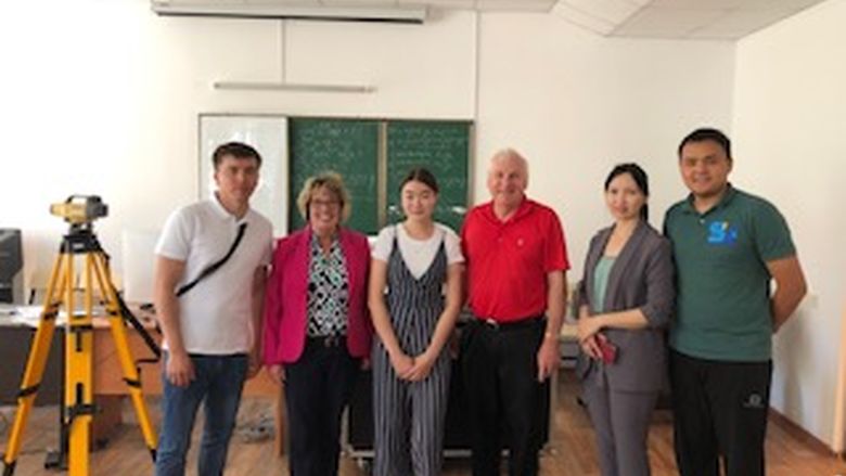 Peslak and colleagues in Kazakhstan