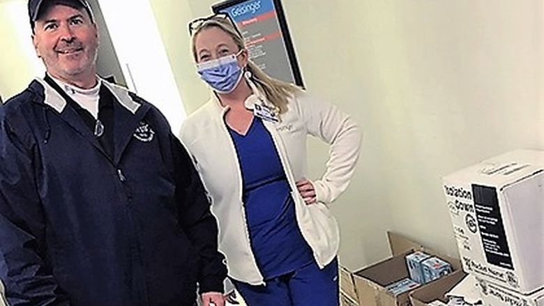 Penn State Scranton drops off PPE supplies to local hospitals