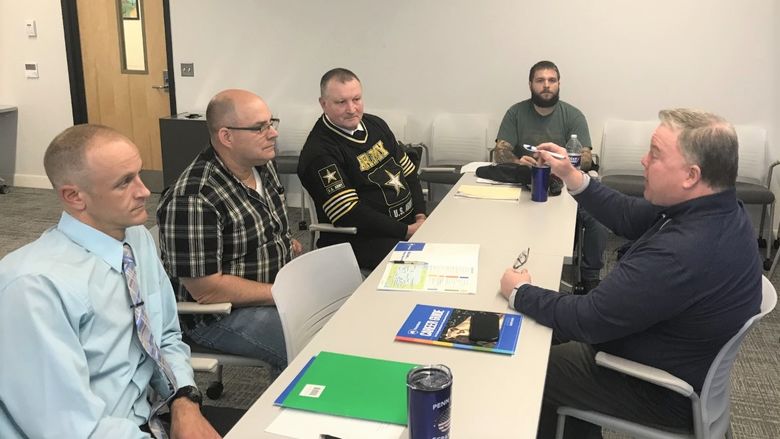 Jon Tobin shares interview tips with local vets