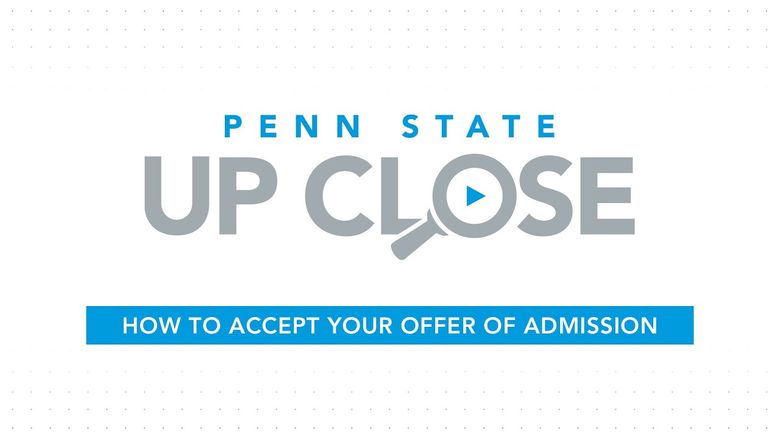 How To Accept Your Offer of Admission
