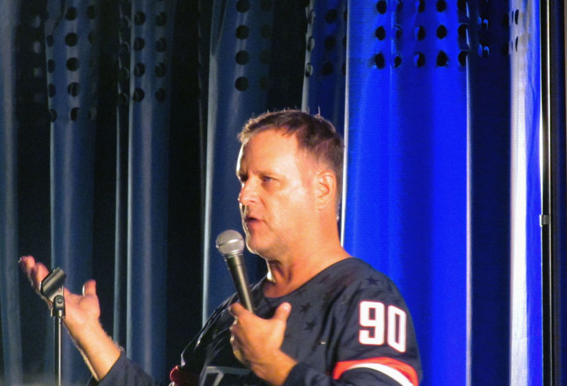 Dave Coulier at PSWS Dave Coulier performs at PSWS