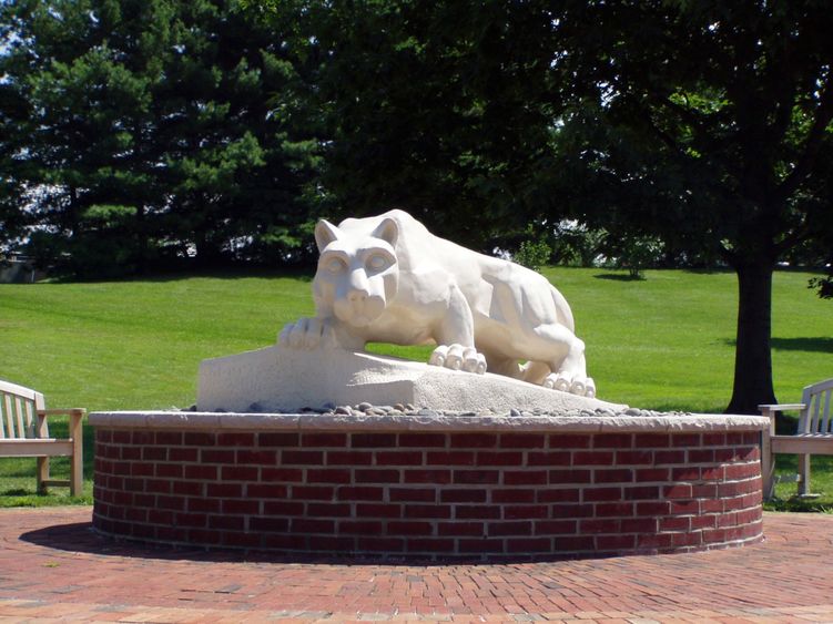 Nittany Lion Shrine at PSWS lion shrine