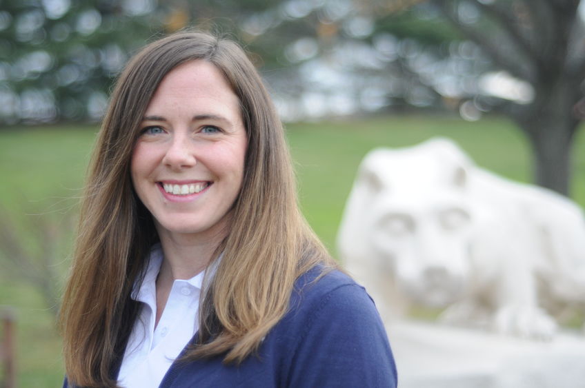 Penn State Scranton admissions counselor Julie Bialkowski