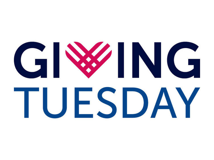 logo for giving tuesday with the words giving tuesday