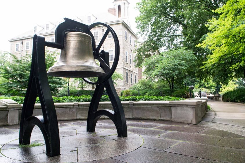 Old Main Bell on Penn State University Park campus